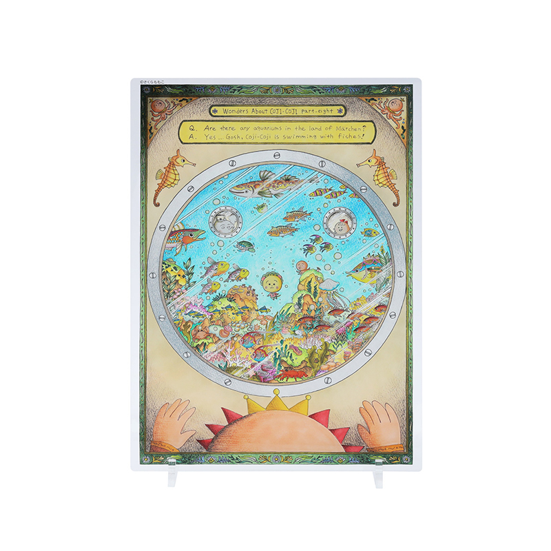 『コジコジ』箔入りアクリルアート