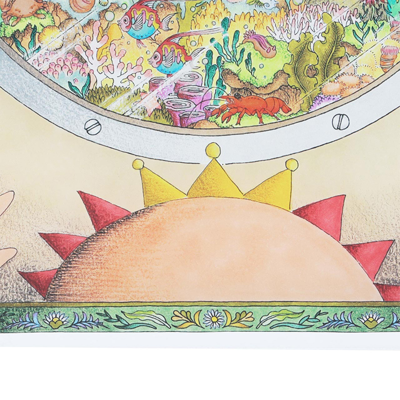 『コジコジ』箔入りアクリルアート