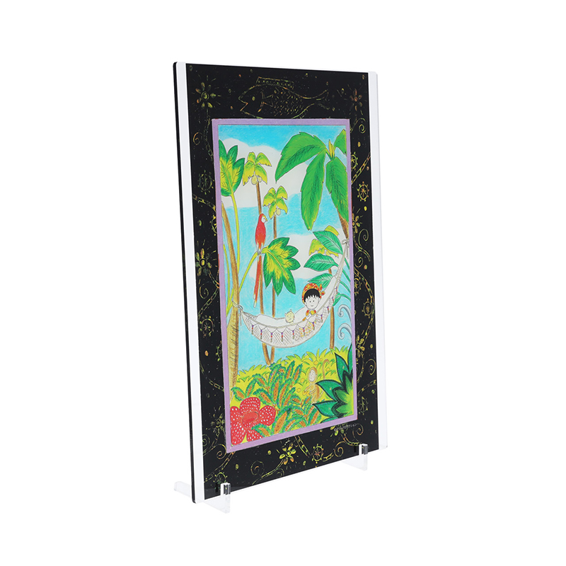 『ちびまる子ちゃん』箔入りアクリルアート