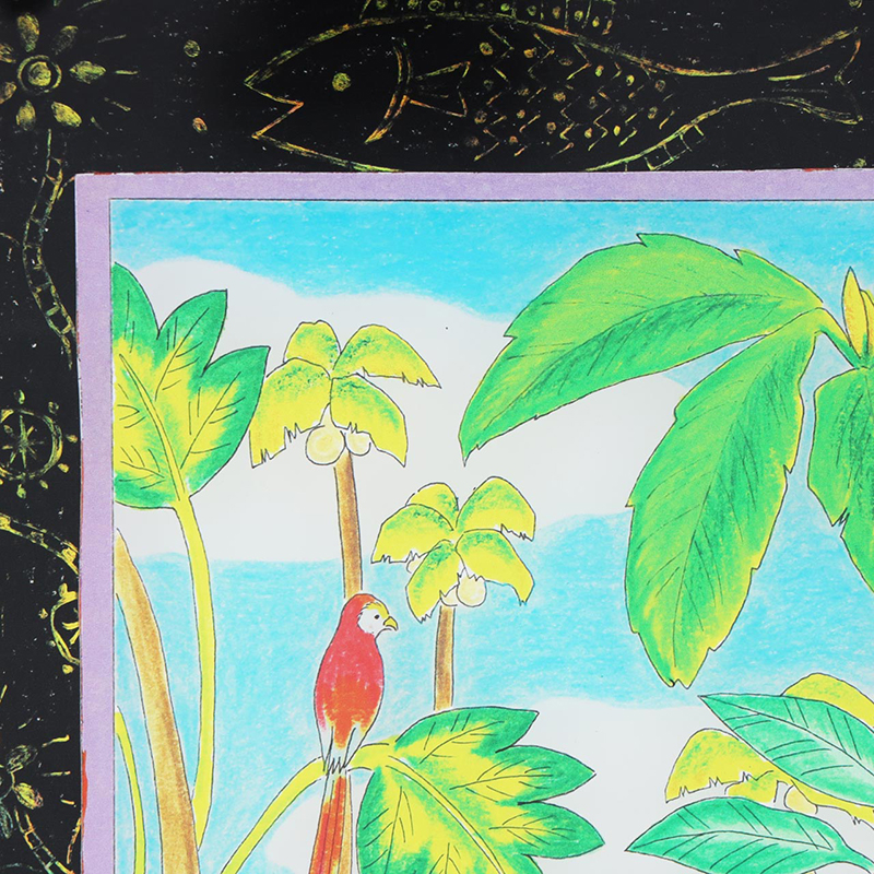 『ちびまる子ちゃん』箔入りアクリルアート