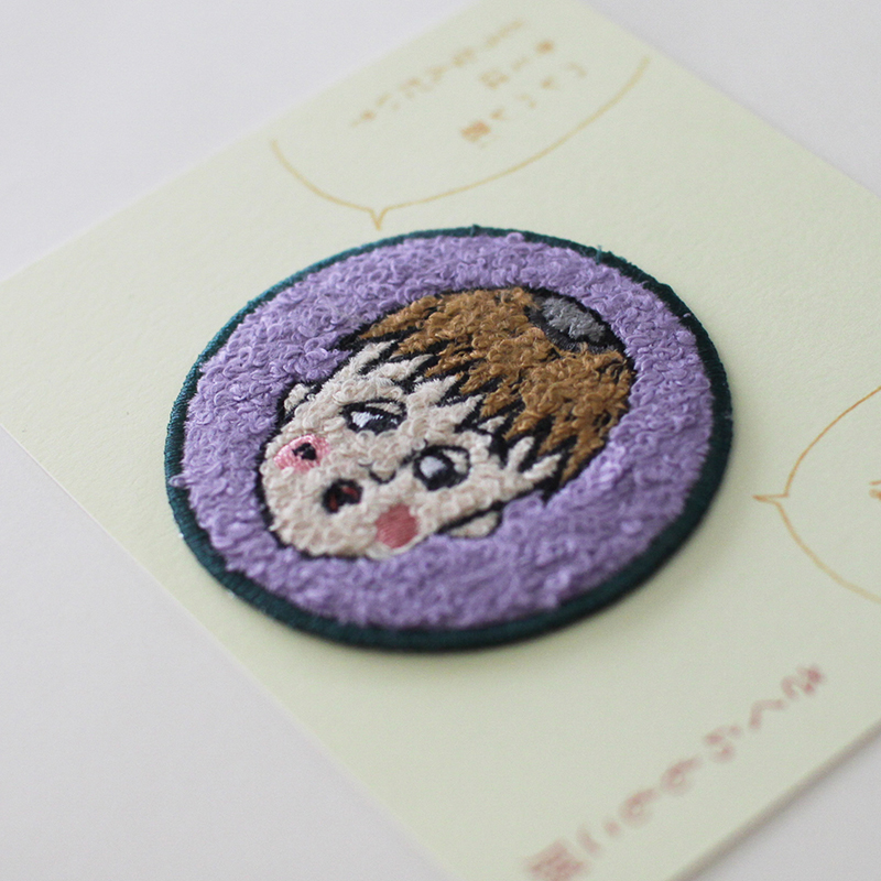 コジコジとなかまたちのさがら刺しゅうワッペン