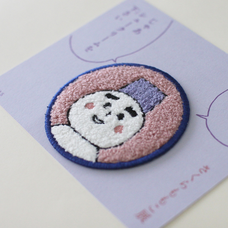 コジコジとなかまたちのさがら刺しゅうワッペン