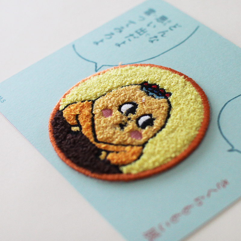 コジコジとなかまたちのさがら刺しゅうワッペン