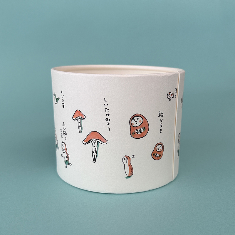 さくらももこ先生愛用ペン立て再現版にさくら先生も大好きだった追分羊かん小分けサイズ3本入り