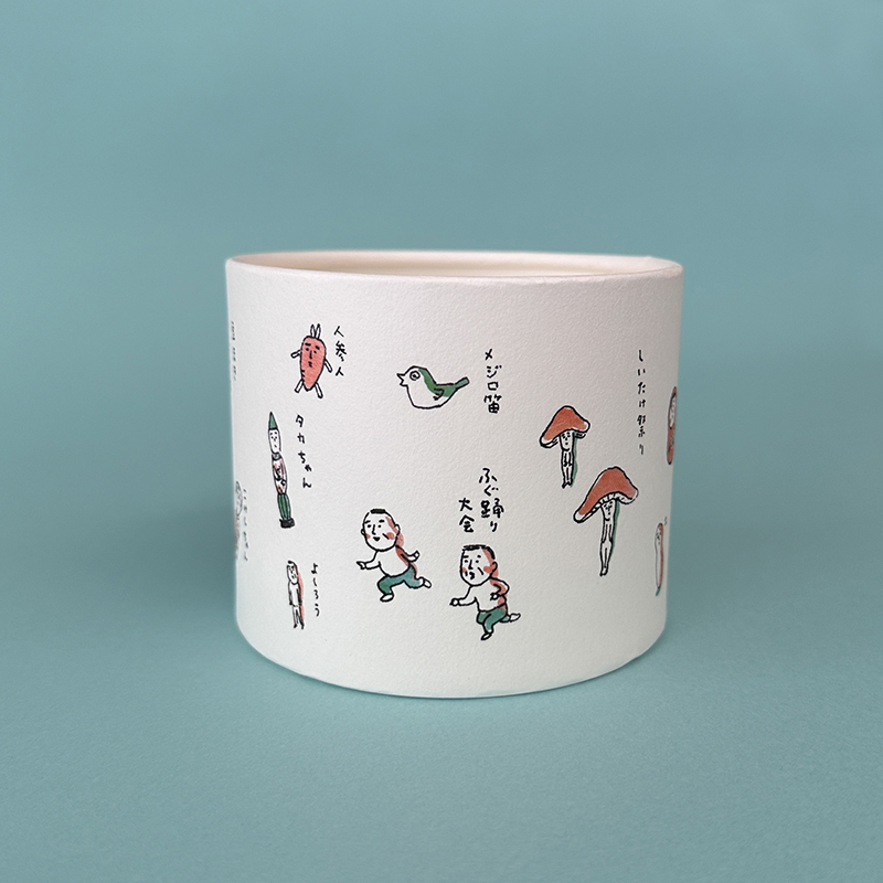 さくらももこ先生愛用ペン立て再現版にさくら先生も大好きだった追分羊かん小分けサイズ3本入り